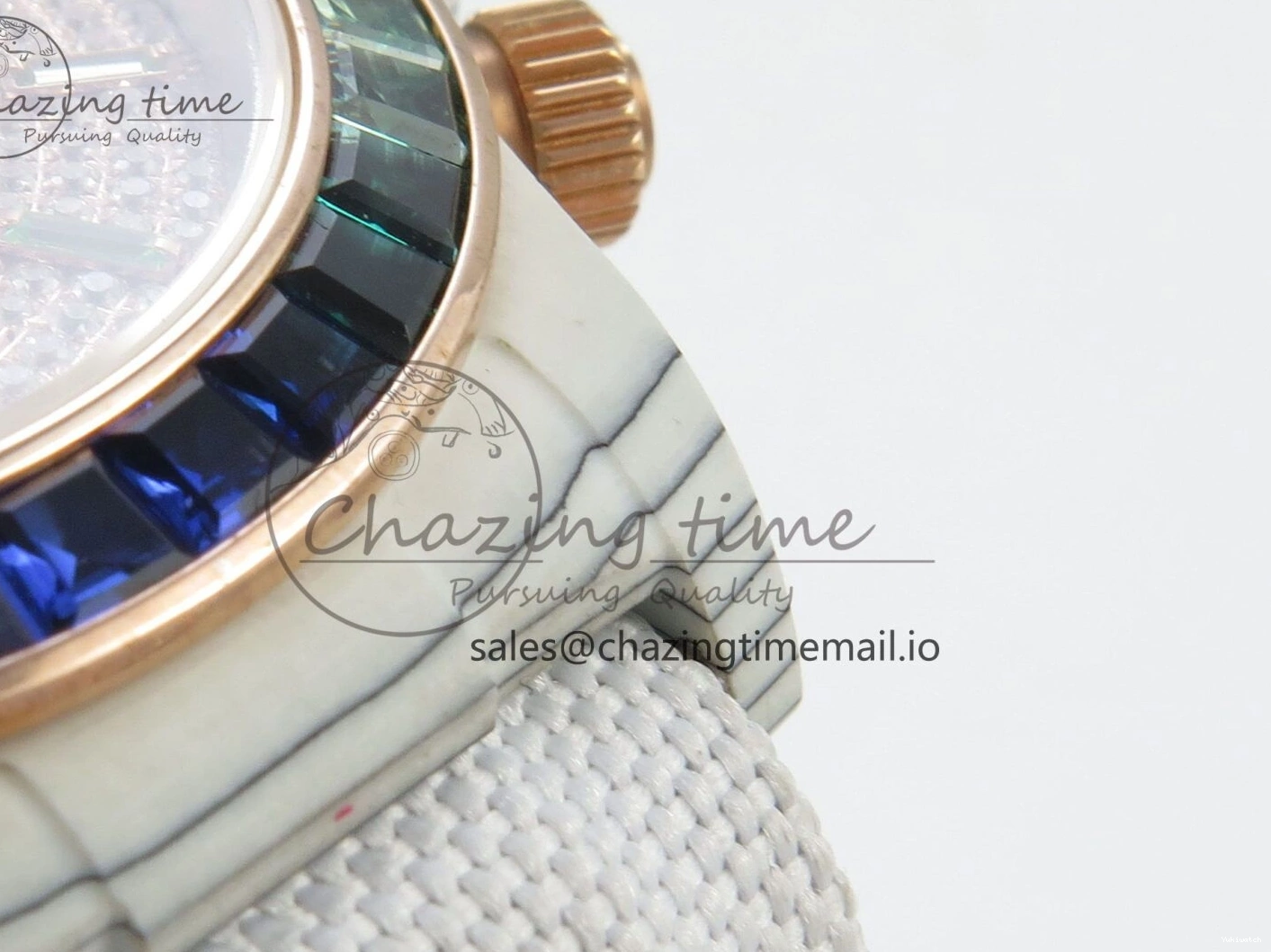 Dial Nylon MPF Full White White Best Carbon Edition Diamond Strap A4801 Daytona Cosmograph 0325